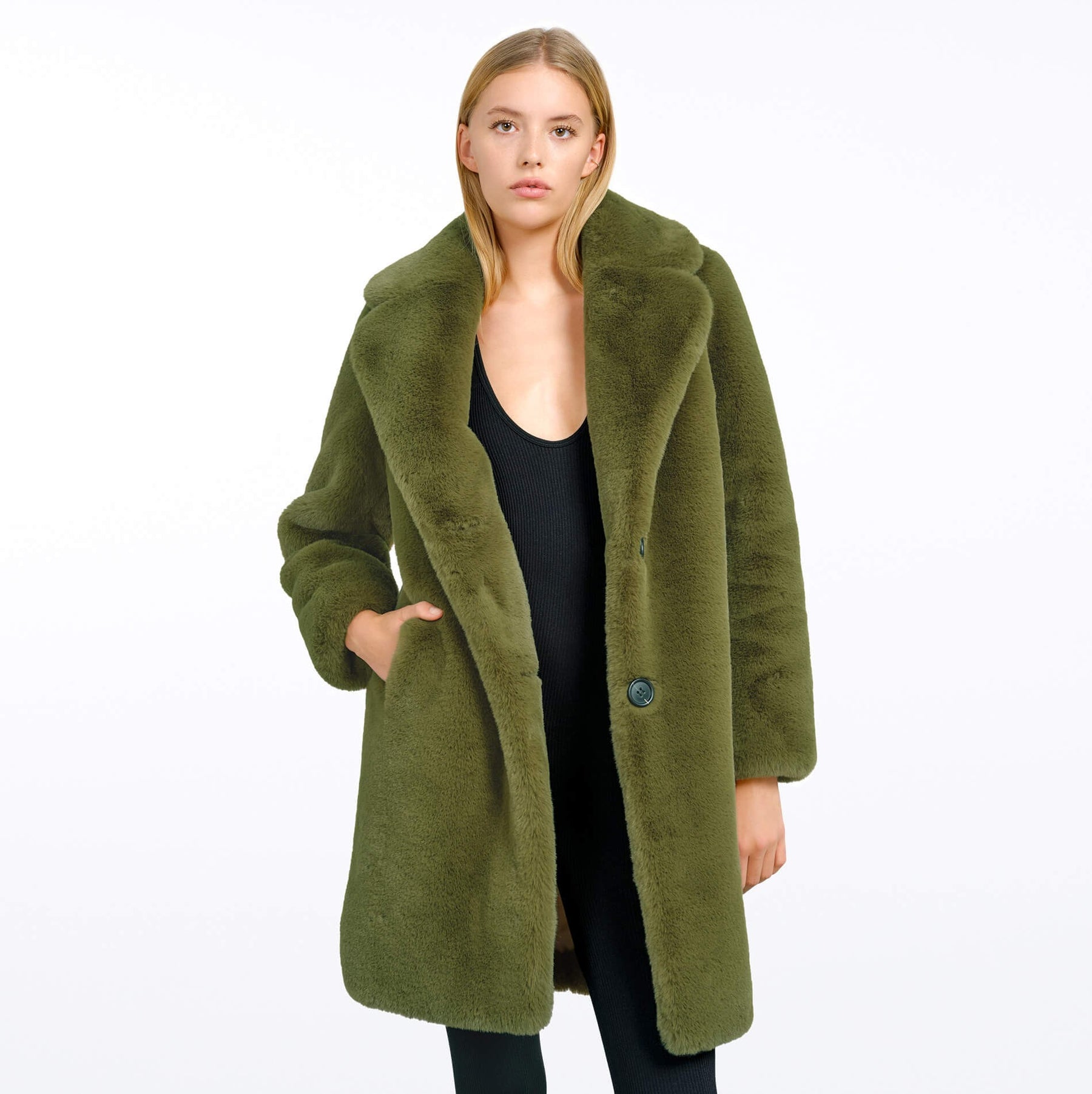 FAKE FUR COAT COSIA