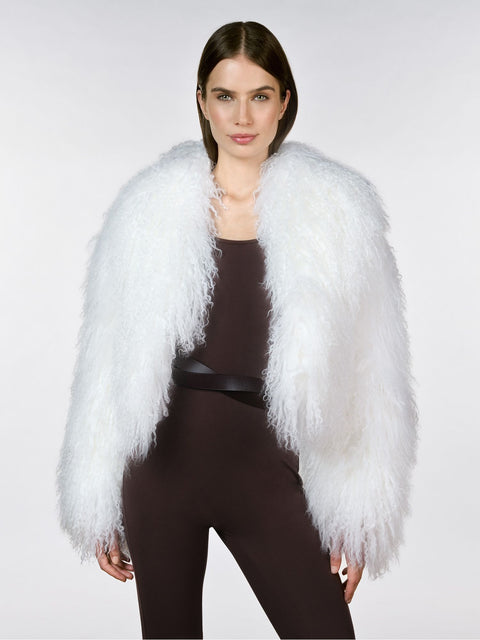 Luxury fake fur jacket ZINA