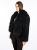 Luxury fake fur jacket ZINA