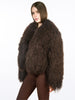 Luxury fake fur jacket ZINA