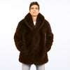 MENS FAUX FUR COAT ASTRA