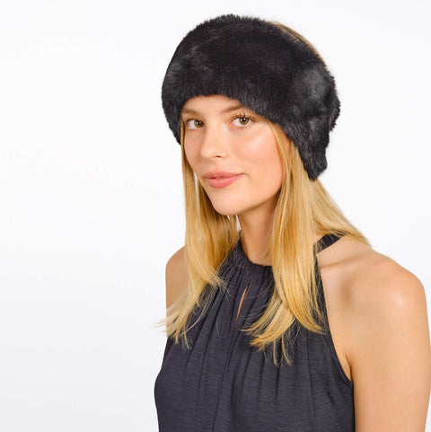 VEGAN FUR HEADBAND