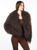 Luxury fake fur jacket ZINA