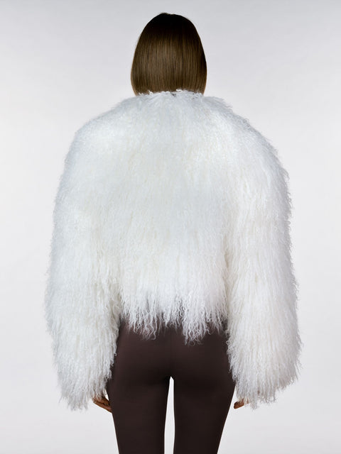 Luxury fake fur jacket ZINA