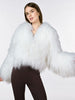 Luxury fake fur jacket ZINA