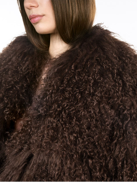 Luxury fake fur jacket ZINA