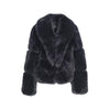 SCHWARZE FELLJACKE ARIA