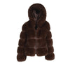BRAUNE FELLJACKE GIA