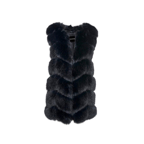 LADIE'S FAUXFURVEST