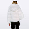 White fauxfurjacket GIA