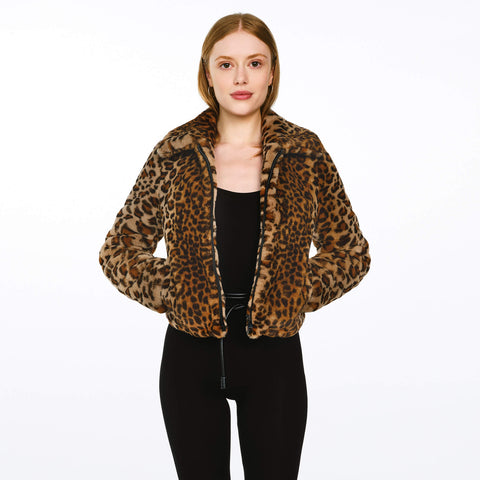 LEOPARD JACKET LEONESSA