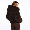BRAUNE FELLJACKE GIA