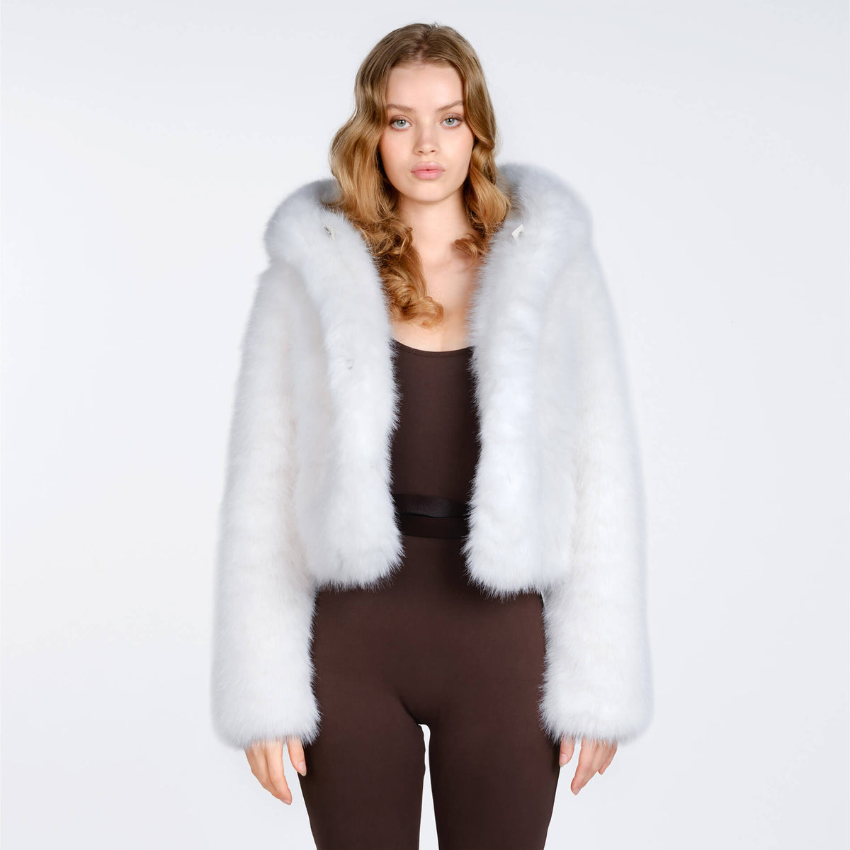 WEISSE FAUXFOX™ JACKE MIRA
