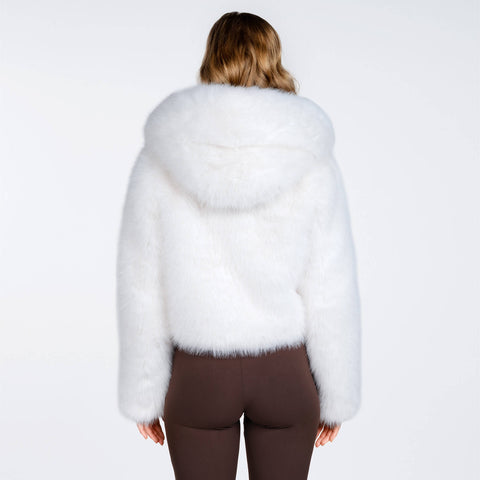 WEISSE FAUXFOX™ JACKE MIRA