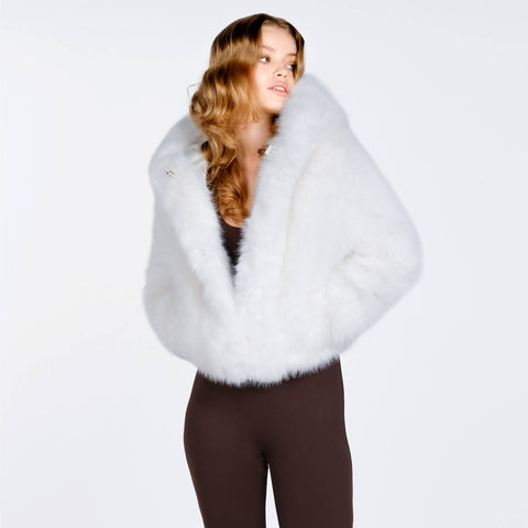 WEISSE FAUXFOX™ JACKE MIRA