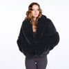 SCHWARZE FELLJACKE ARIA