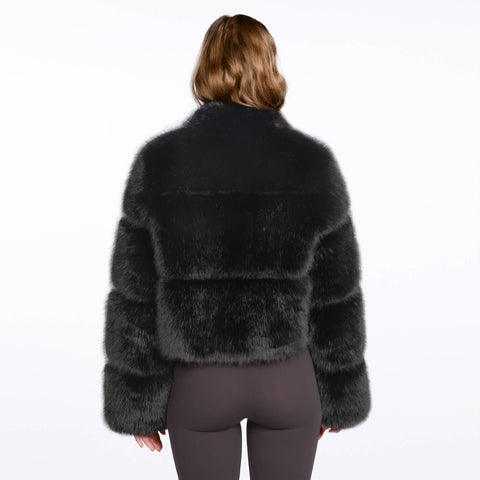 LUXUS FELLJACKE ZINA