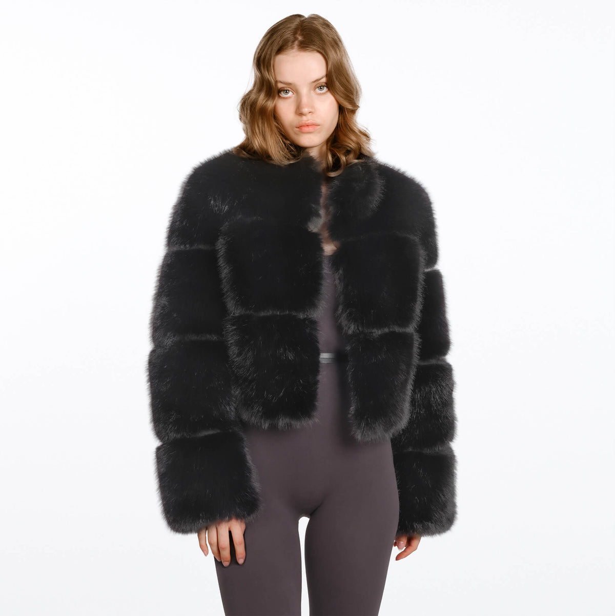 LUXUS FELLJACKE ZINA