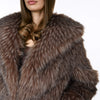 Furjacket with Lapel Collar COSIA