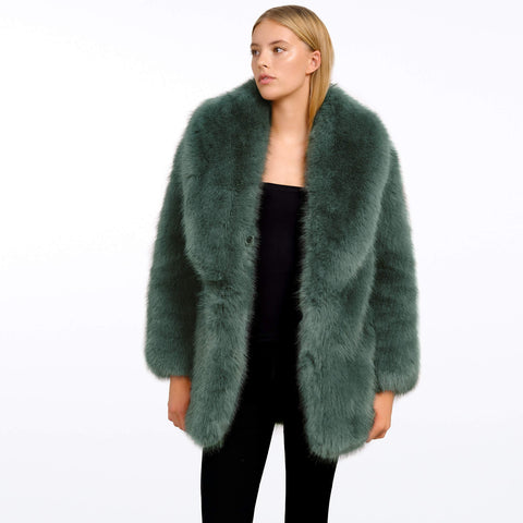 VEGAN FUR COAT ASTRA