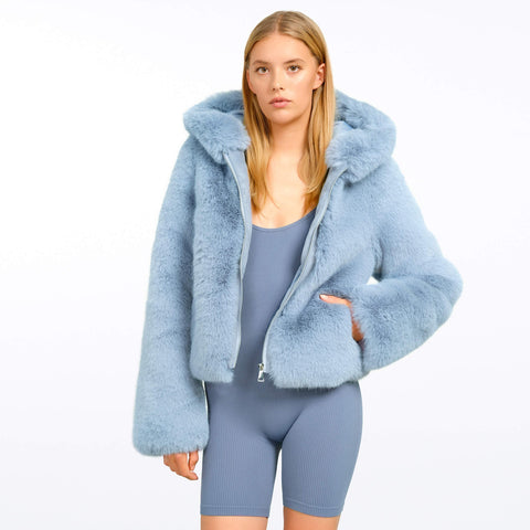 FAKE FUR JACKE IVY