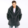 MEN'S FAUX FUR COAT ASTRA