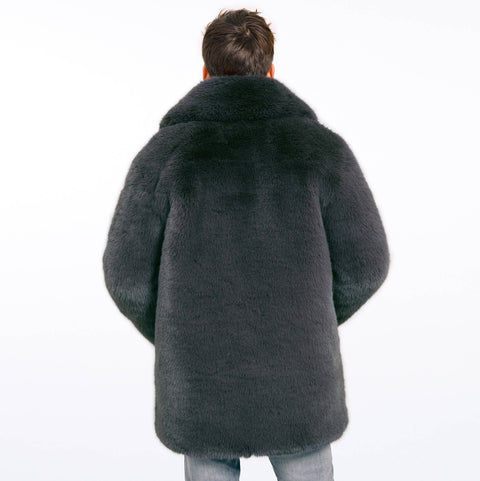 MEN'S FAUX FUR COAT ASTRA