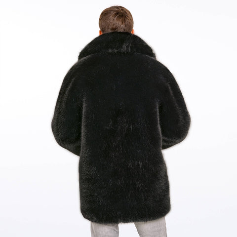 FAUX FUR MEN'S COAT ASTRA